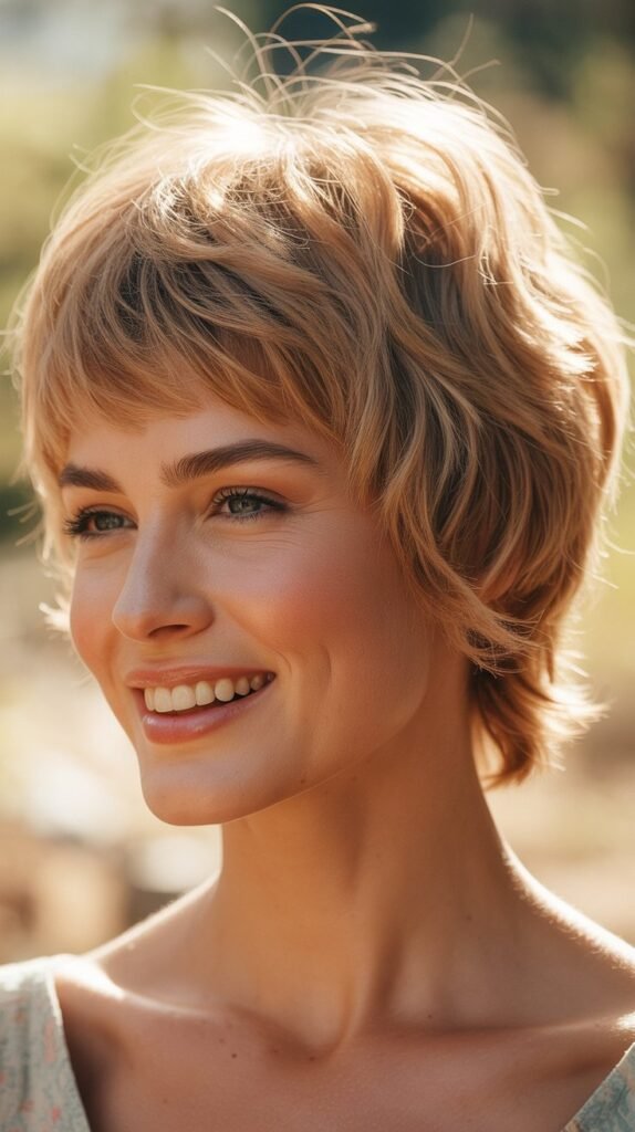  Vintage-Inspired Shaggy Pixie