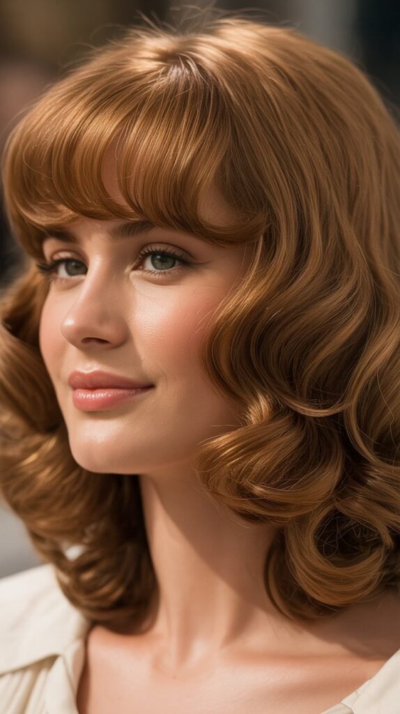 Bouncy Bob with Bardot Bangs for Vintage Glamour