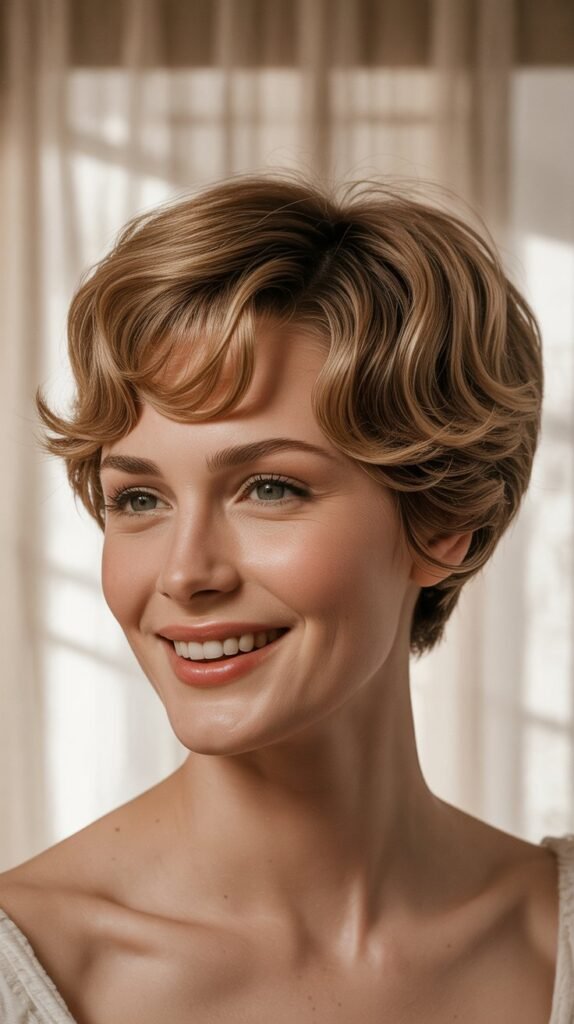 Vintage-Inspired Pixie