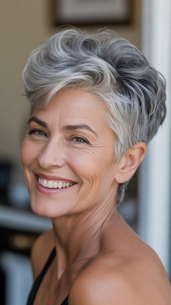 Pixie with Volume on Top