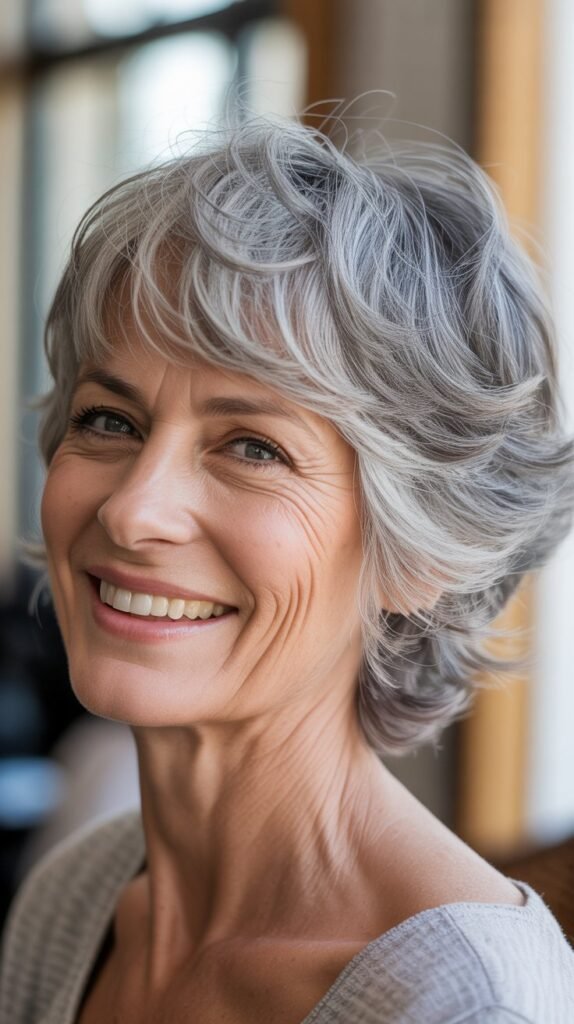 Feathered Layers Short Style