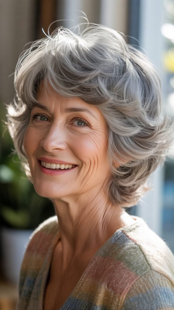 Layered Crop with Texture