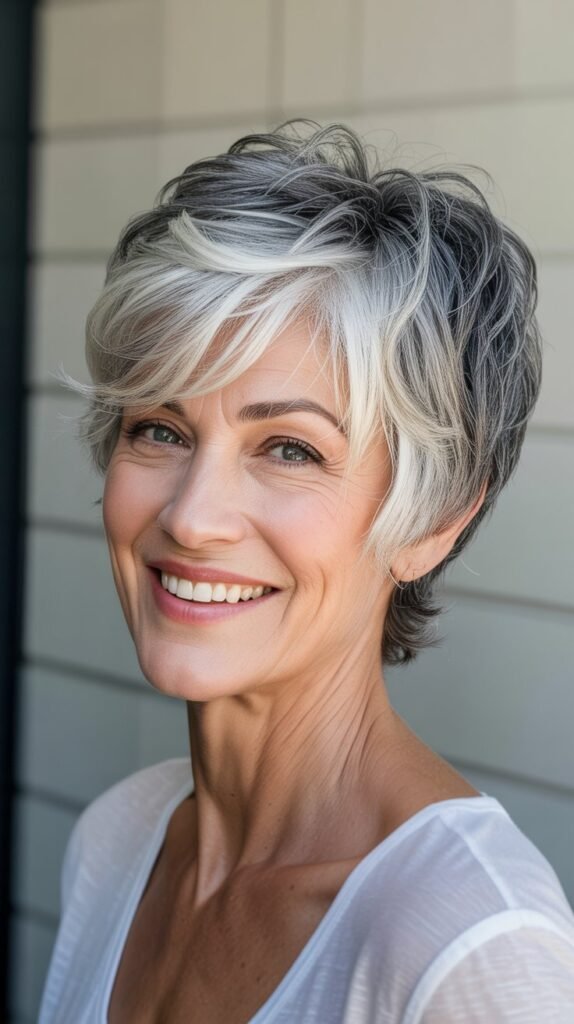 Choppy Layered Pixie