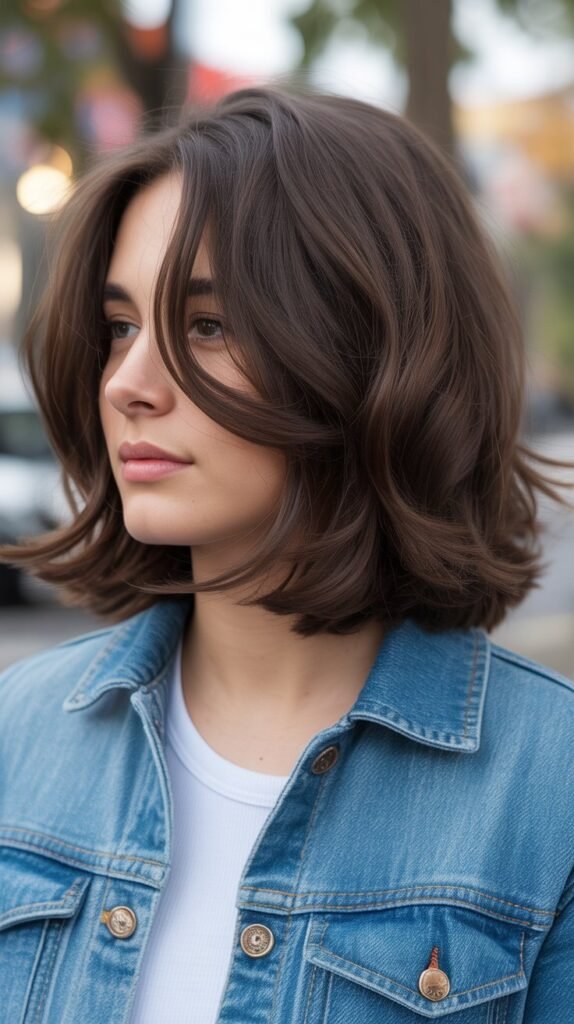 Classic Layered Shoulder-Length Cut