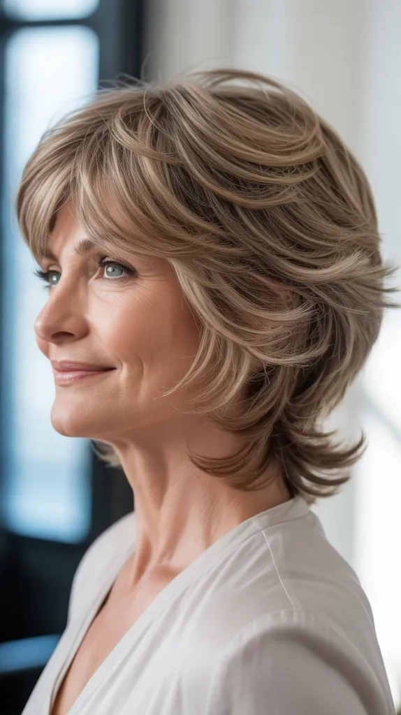 Textured Shag with Face-Framing Layers