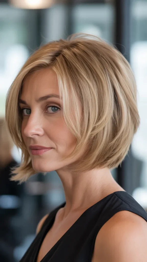 Disconnected Bob with Soft Undercut Layering