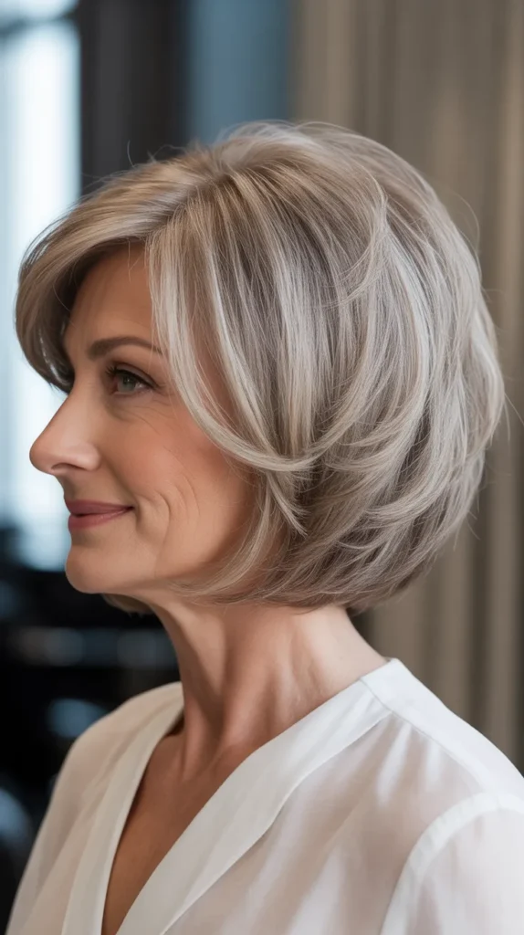 Voluminous Crown Bob