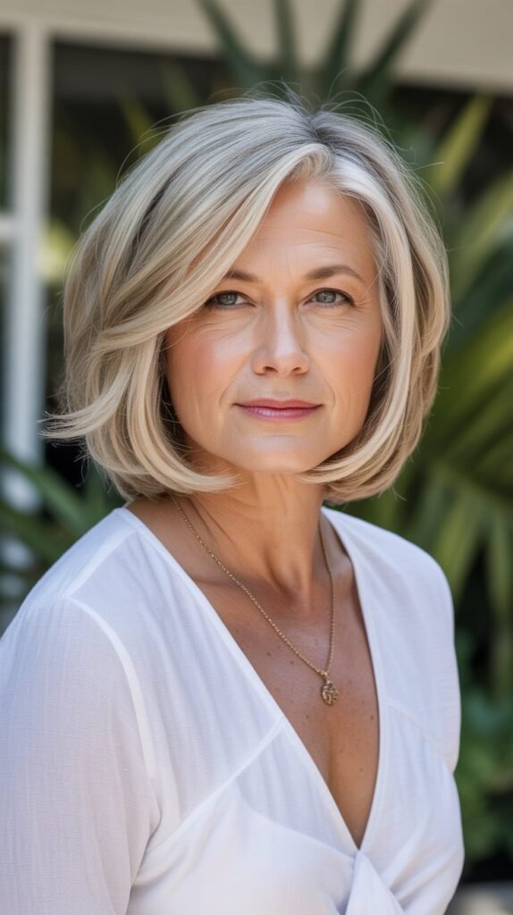 Graduated Bob with Face-Framing Layers