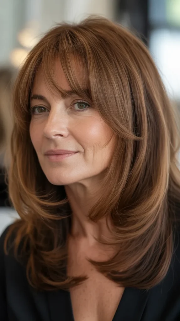 Piece-y Curtain Bangs