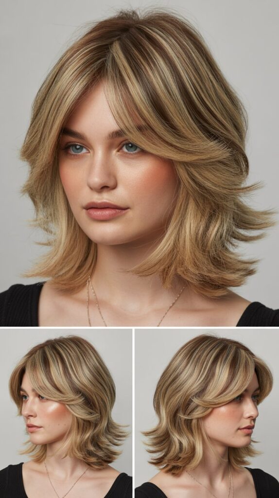 Butterfly Shag With Face-Framing Layers