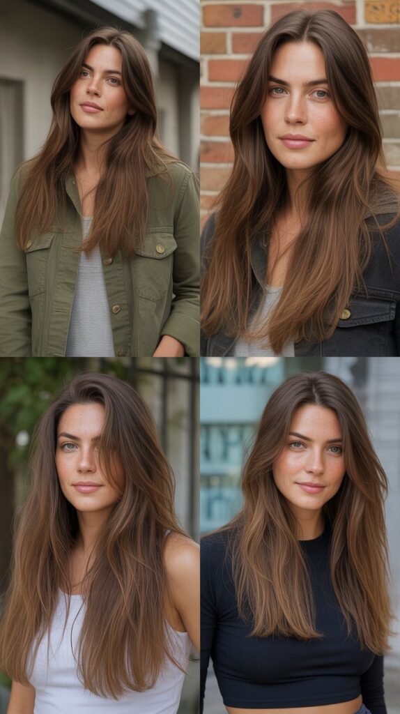 33 Best Long Haircuts With Flowy Front Layers 25 Lived-In Long Layers