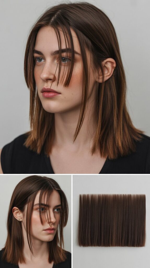 Blunt Ends With Strategic Face-Framing