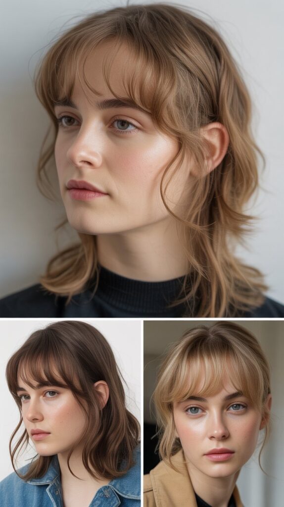 Wispy Bangs for Fine Hair