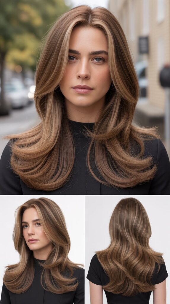 33 Best Long Haircuts With Flowy Front Layers 24 Long Layers With Heavy Front