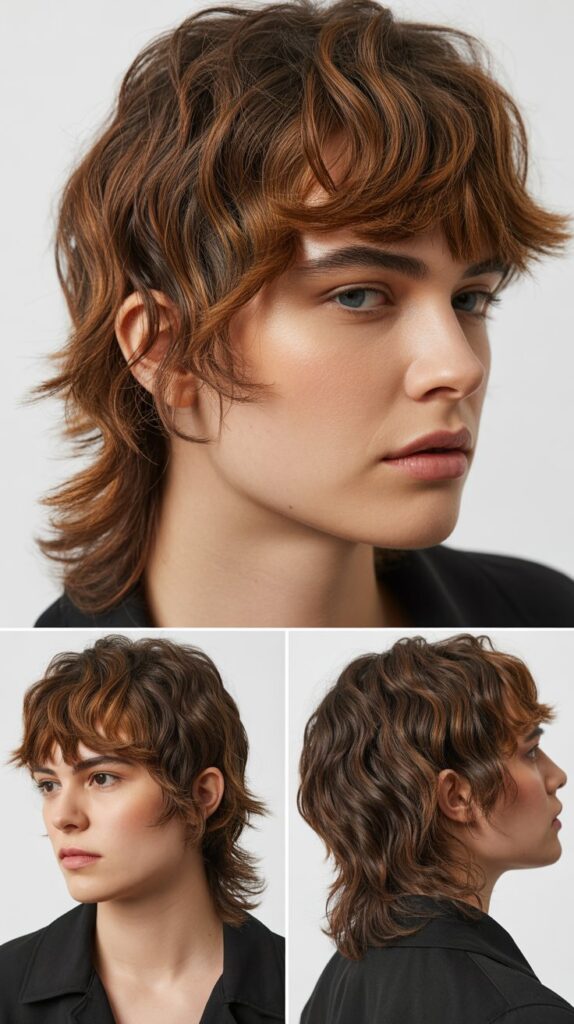 Razored Layers With Textured Bangs
