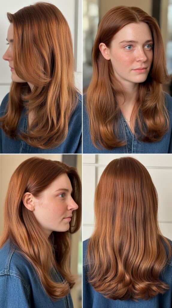 Long Layers Starting Below Chin