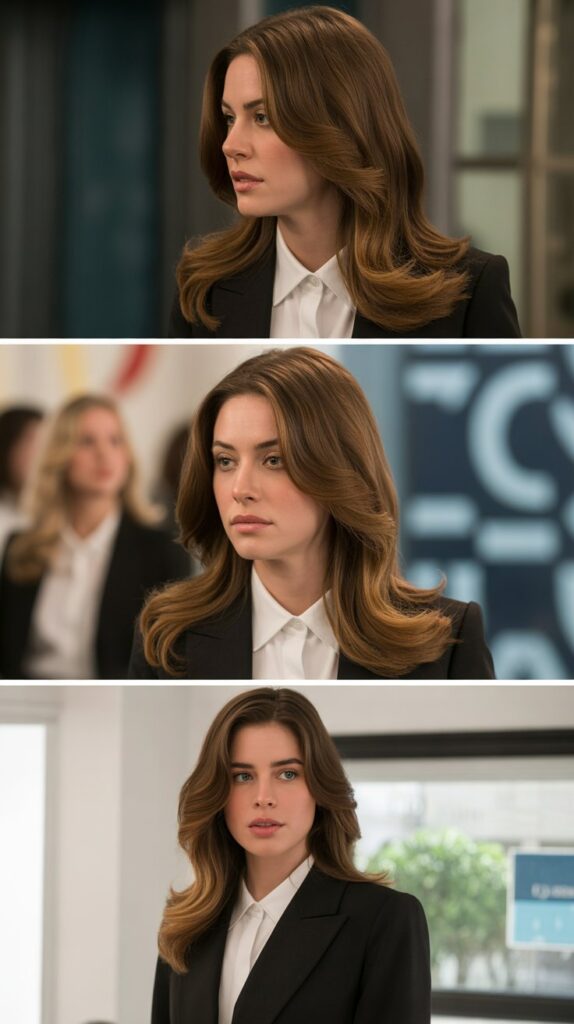 27 Everyday Medium-Length Hairstyles for Women That Are Low-Maintenance 15 Side Part with Graduated Layers