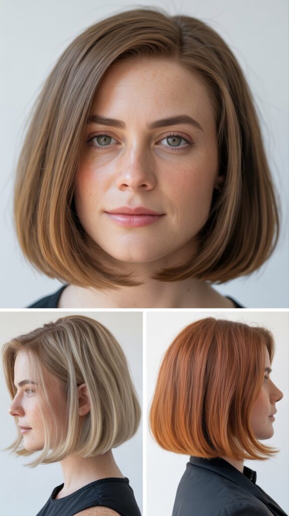Classic Shoulder-Length Bob With Face-Framing Layers