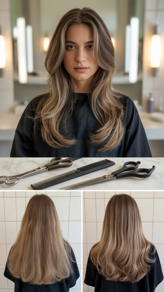 How to Cut Long Layers Yourself Without Mistakes 1 How to Cut Long Layers Yourself Without Mistakes