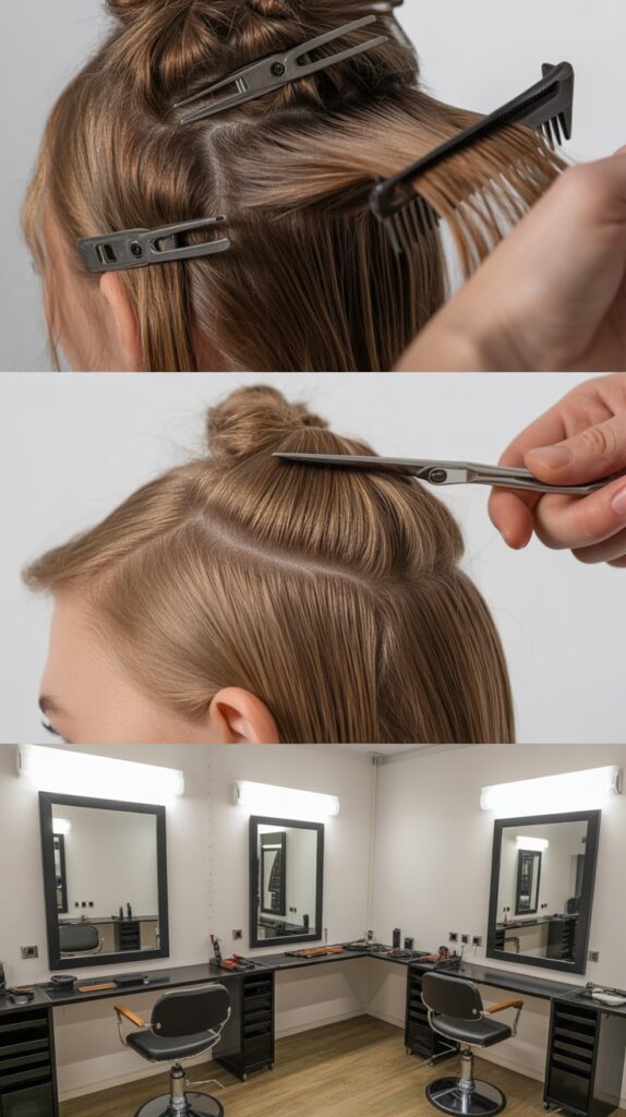 Guide to Cutting Face-Framing Layers Yourself 3 Preparing Your Hair Before Cutting