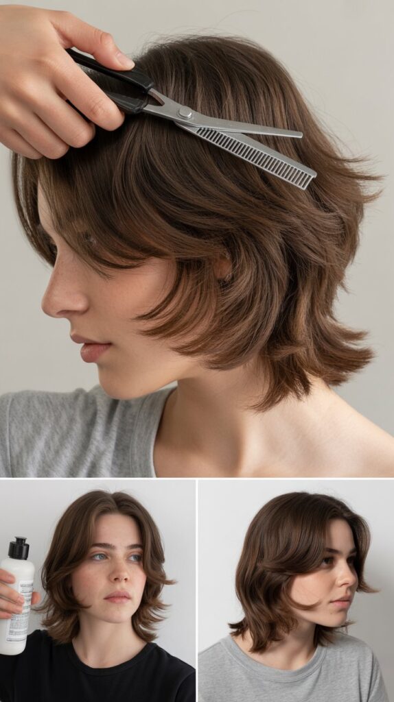 Cut Trendy Shag Layers at Home Easily 10 Maintaining Your Shag Layers Between Cuts