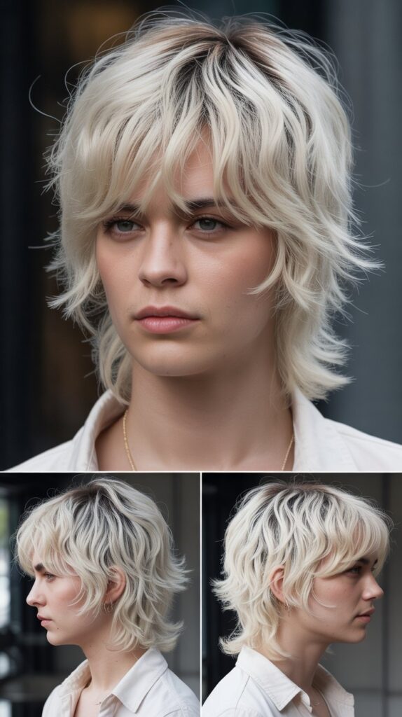 Rock-and-Roll Shag With Wispy Bangs