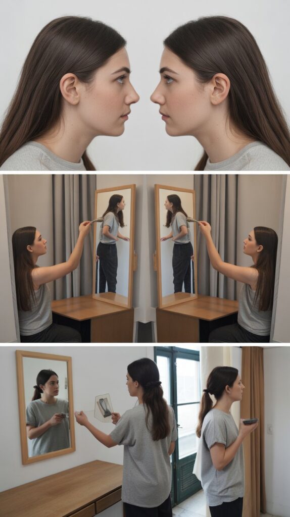 Guide to Cutting Face-Framing Layers Yourself 7 Checking for Symmetry and Making Adjustments