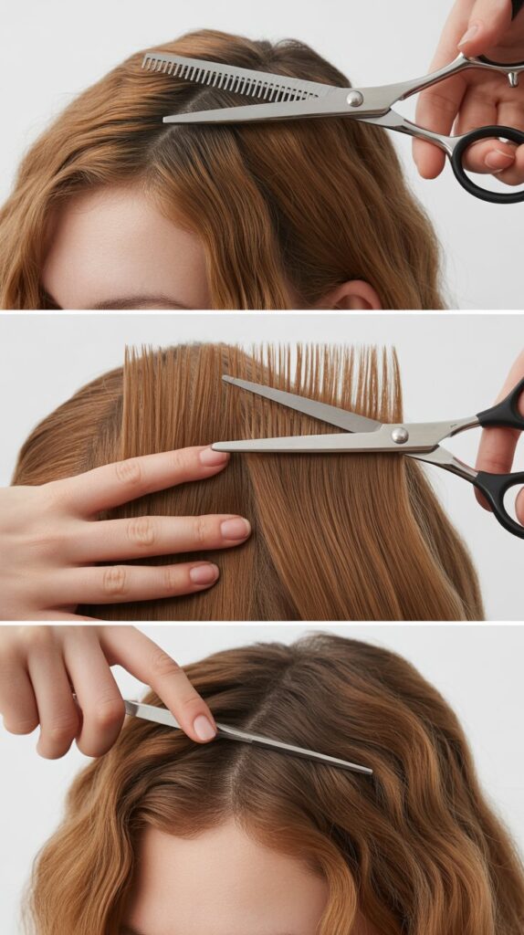 Cut Trendy Shag Layers at Home Easily 7 Texturizing and Thinning Techniques