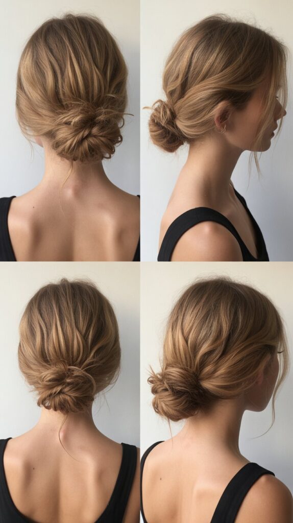 Messy Low Bun