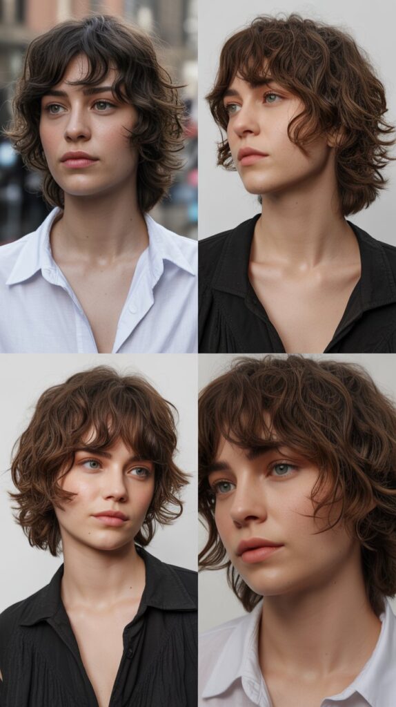 Textured Shag With Wispy Bangs