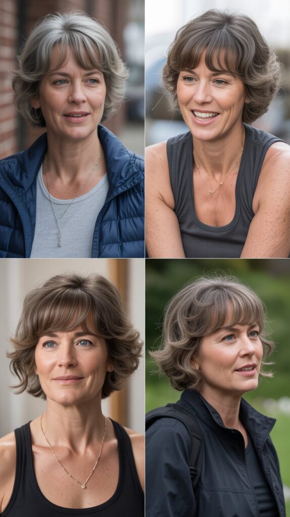 37 Wispy Bangs for Women Over 50 That Instantly Soften the Face 28 Wispy Bangs for Active Lifestyles