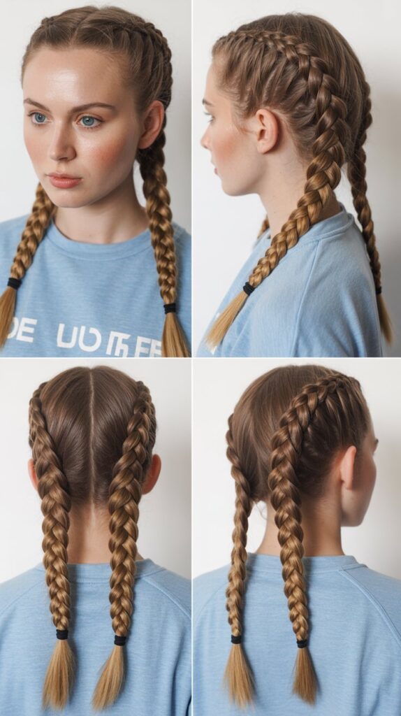 Double Dutch Braids