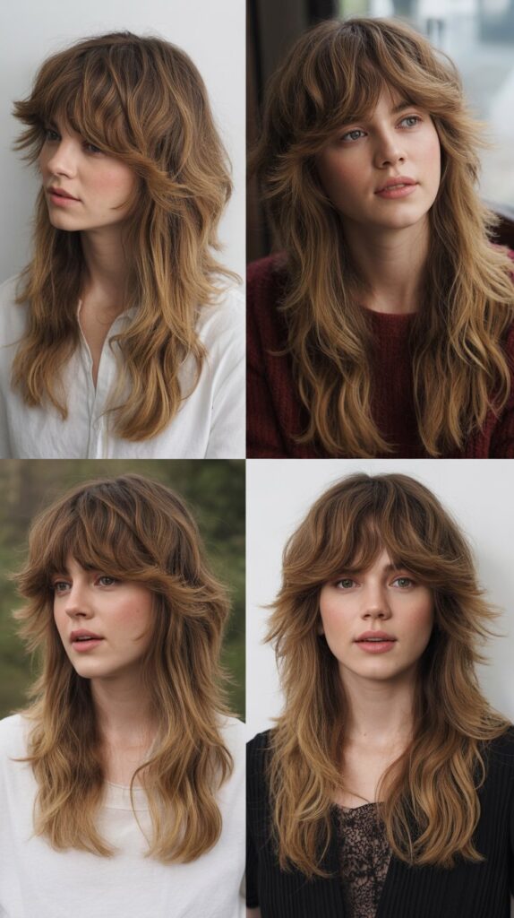 Cascading Layers With Textured Fringe