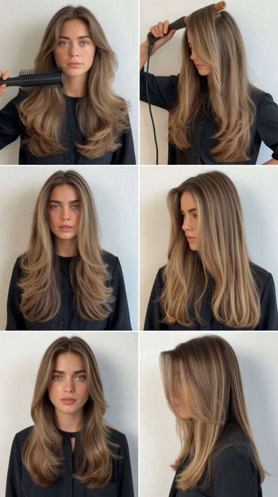 How to Cut Long Layers Yourself Without Mistakes 13 Styling Your New Long Layers