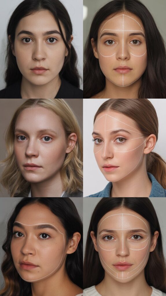 Guide to Cutting Face-Framing Layers Yourself 4 Face Shape Analysis and Layer Placement