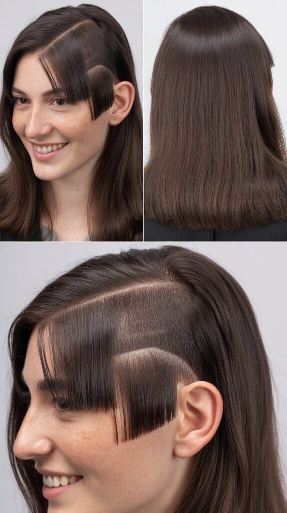 Angled Front Layers with Blunt Back