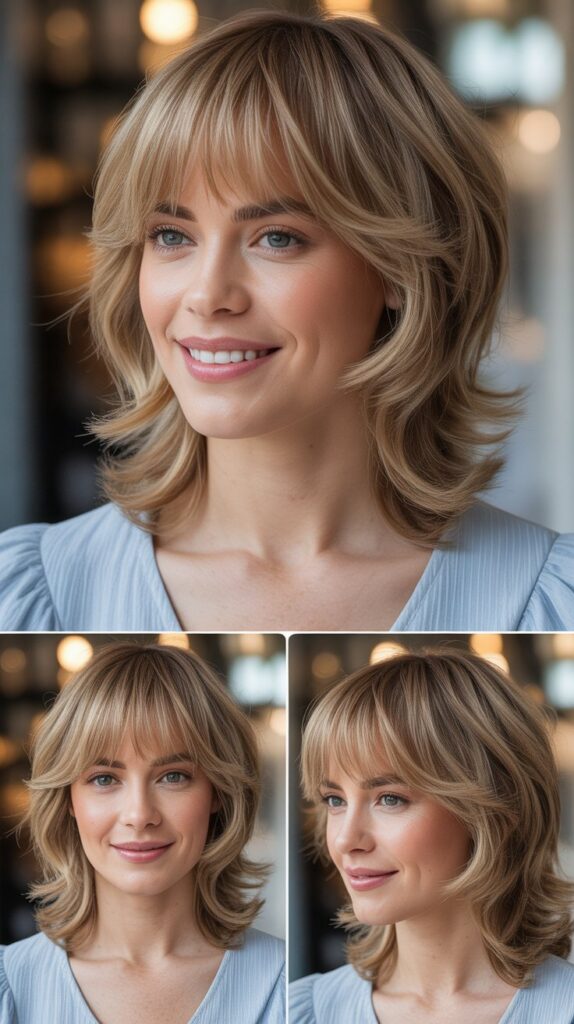 Wispy Layers With Feathered Bangs