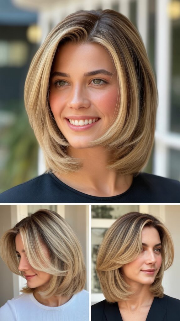 33 Best Long Haircuts With Flowy Front Layers 29 Graduated Long Bob With Layers
