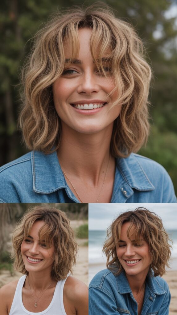 Tousled Waves with Overgrown Fringe