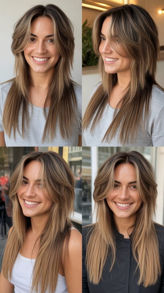 Choppy Layers With Textured Front Pieces