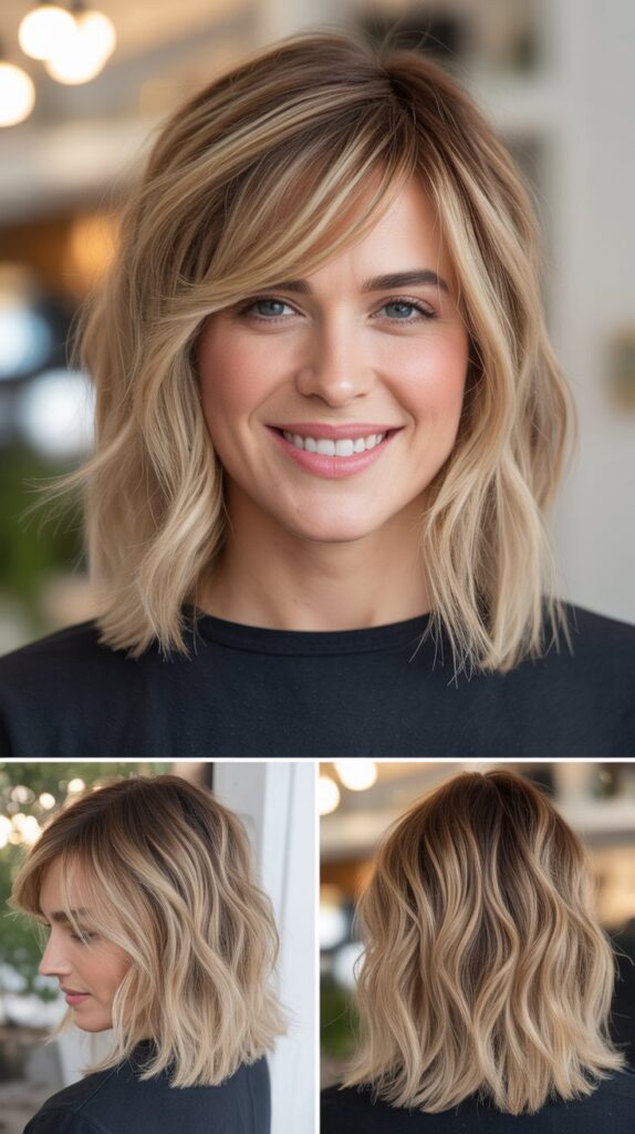 Shattered Ends with Wispy Side Bangs