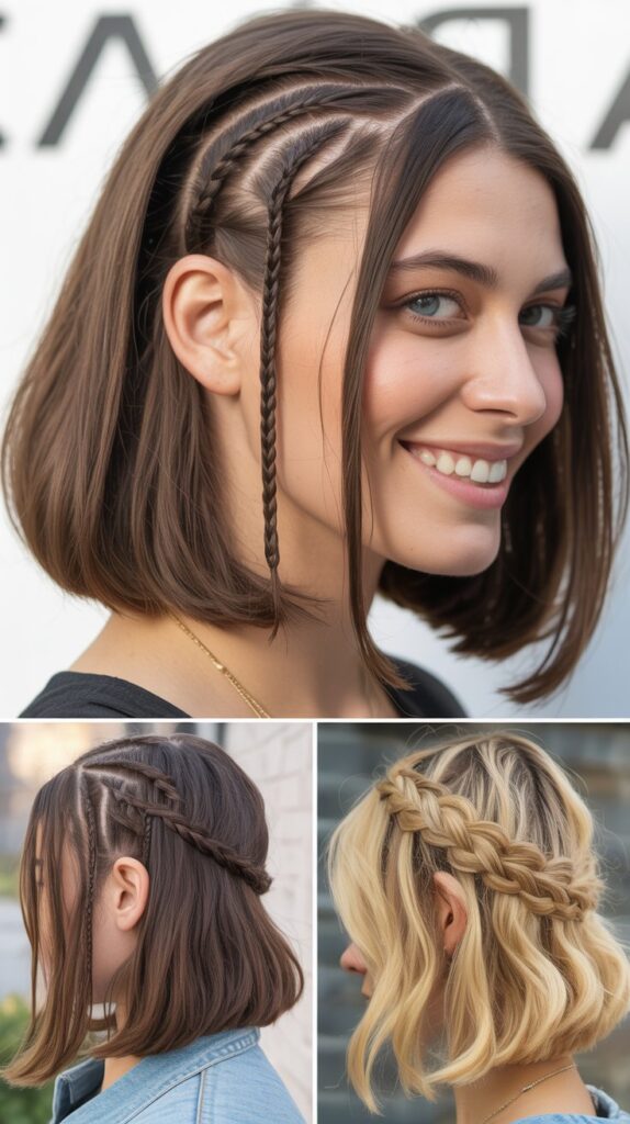 Braided Long Bob