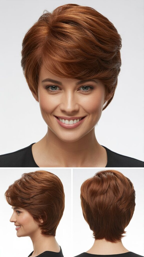 Stacked Crown Layers With Long Face-Framing