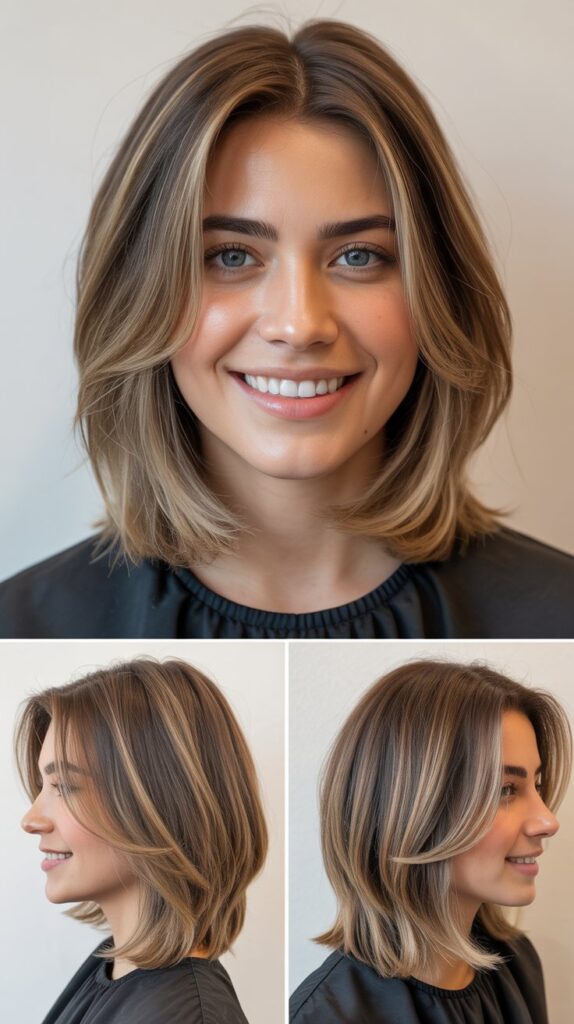 Angled Lob with Subtle Layers