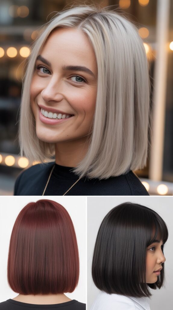 Blunt Cut Long Bob