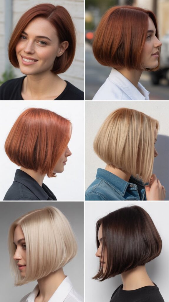 Graduated Long Bob (Long-to-Short Angle)