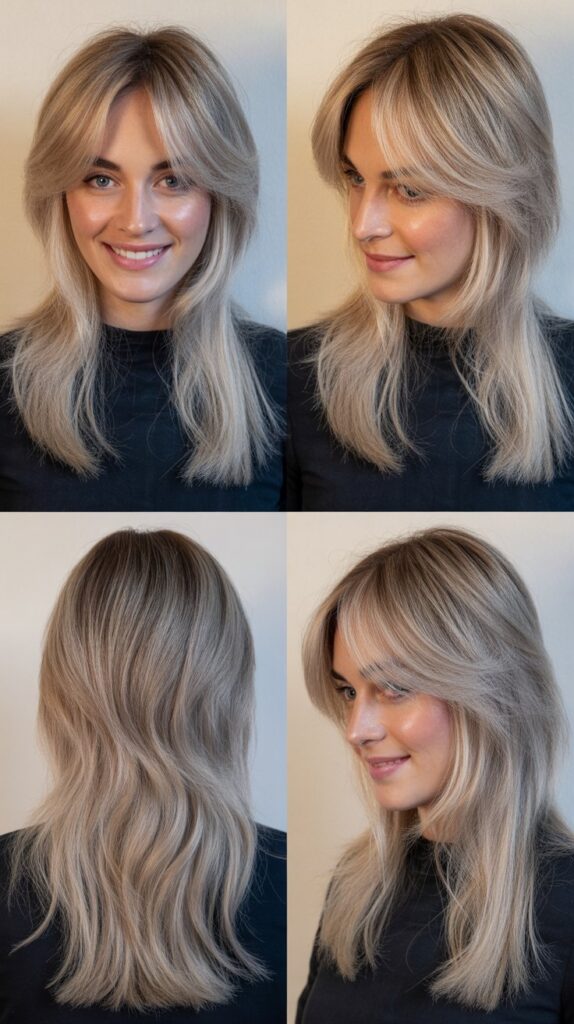 Wispy Layers With Feathered Framing