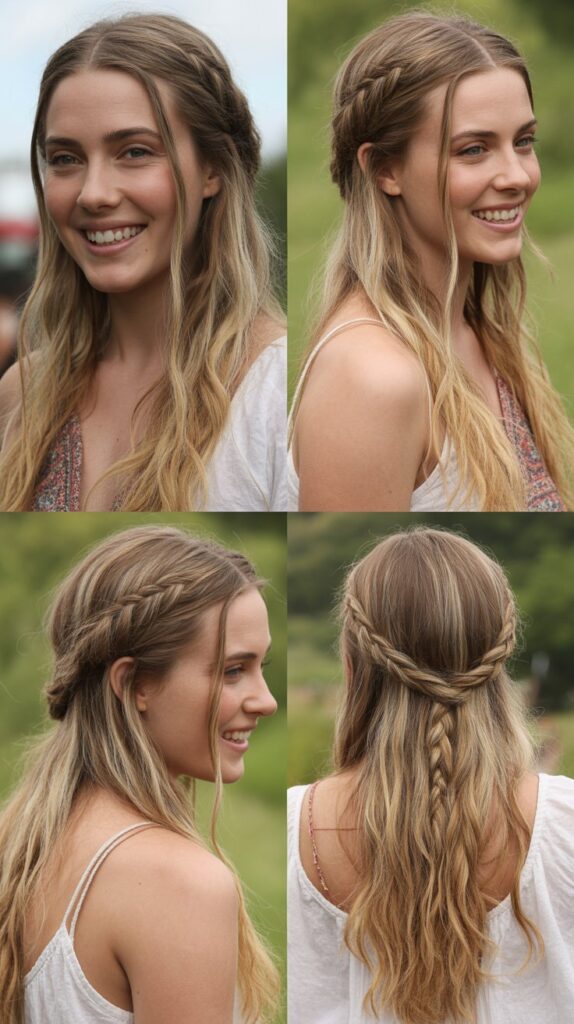 Long Layers with Braided Accents