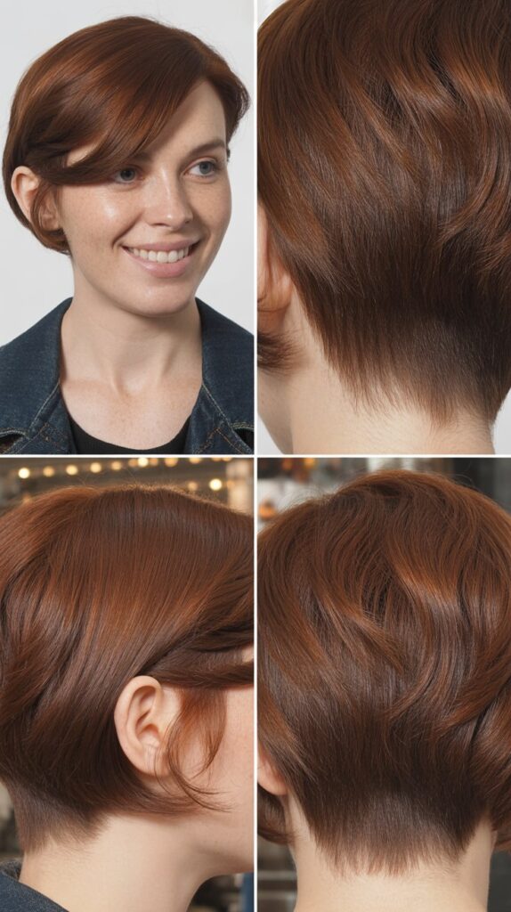 Tapered Front Layers with Blunt Back Ends