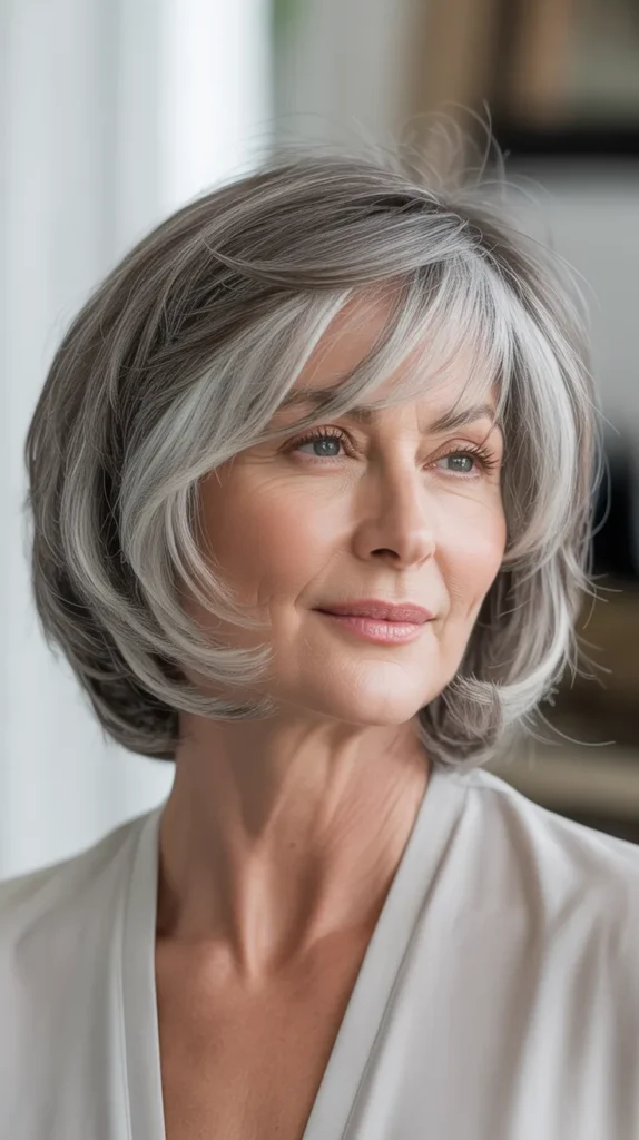 Choppy Bob with Texture